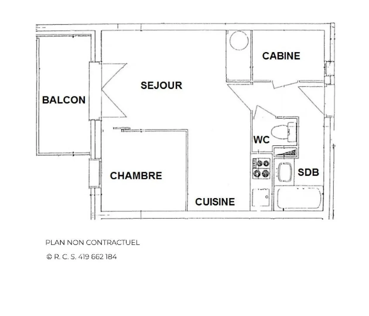 Residence Balcons D'Olympie - Appartement Chaleureux Avec Vue Sur Les Pistes Mae-5654 Saint-Martin-de-Belleville 0*,  France